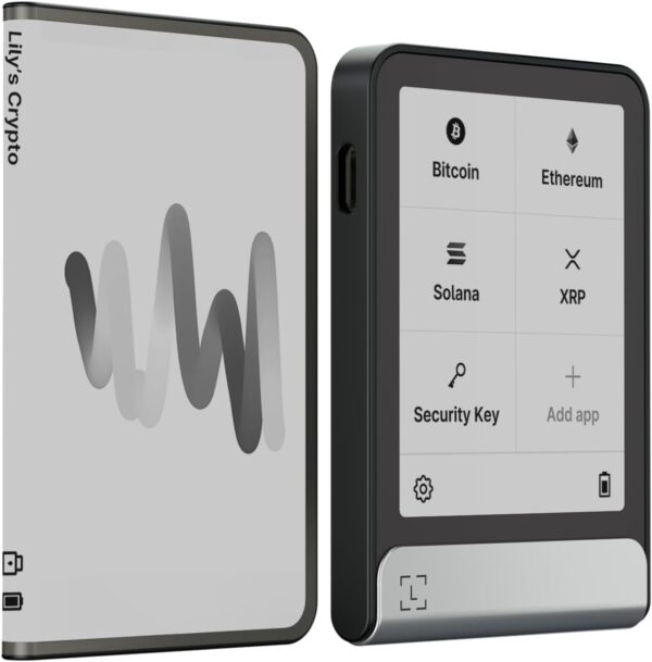 Ledger Stax - Next-Gen Secure Touchscreen Crypto Wallet with Curved E Ink Display - Image 7