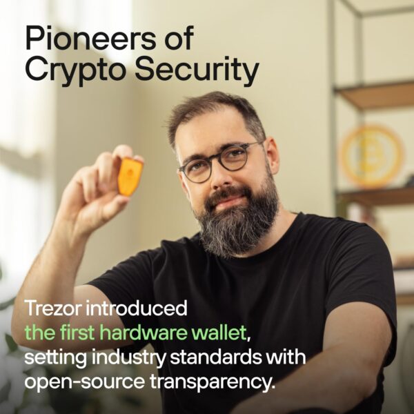 Trezor Safe 3 - Passphrase & Secure Element Protected Crypto Hardware Wallet - Buy, Store, Manage Digital Assets Simply and Safely (Cosmic Black) - Image 6