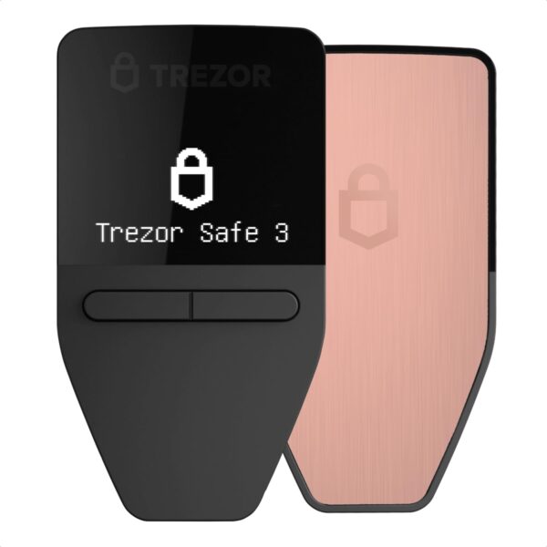 Trezor Safe 3 - Passphrase & Secure Element Protected Crypto Hardware Wallet - Buy, Store, Manage Digital Assets Simply and Safely (Cosmic Black) - Image 8