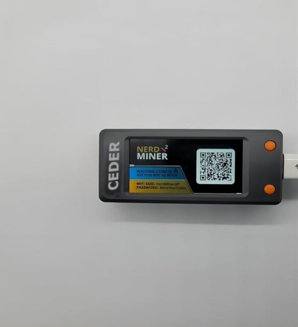 CEDER - Nerdminer V2 Mining Bitcoin BTC Miner Lightweight BTC Nerd Miner Fully Assembled (Lottery Miner) (T-Display) - Image 9