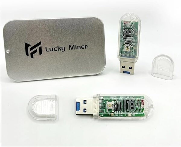 Lucky Miner v3 Silent Miner Machine BTC USB Mining Machine 74KH/S LV03 Mini Home Miner Machine asic Mining Lottery Miner btc miner - Image 3