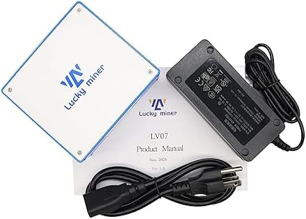 Lucky Miner LV07 Bitcoins Miner Solo Miner Machine 1TH/S 25W 2.4GWiFi SHA-256 Asic Chip Miner Portable Micro Silent WIFI Solo Lotto Mining Use Home Device - Image 6